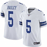 Nike Dallas Cowboys #5 Dan Bailey White NFL Vapor Untouchable Limited Jersey,baseball caps,new era cap wholesale,wholesale hats
